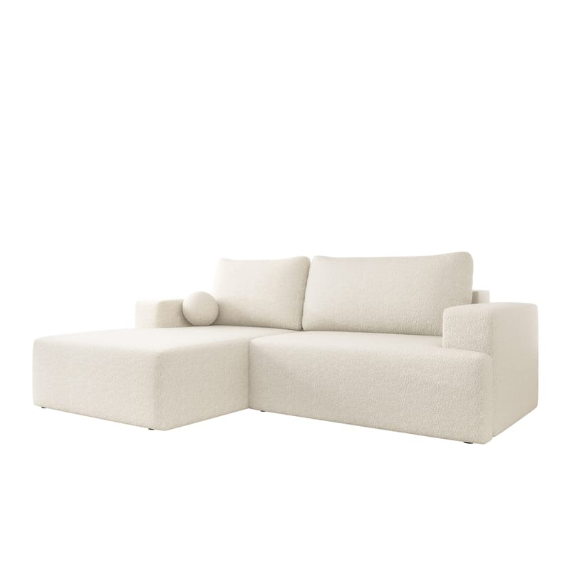 Deylor Bäddsoffa med Divan 3-sits - Vit - Möbler - Soffa - Bäddsoffa