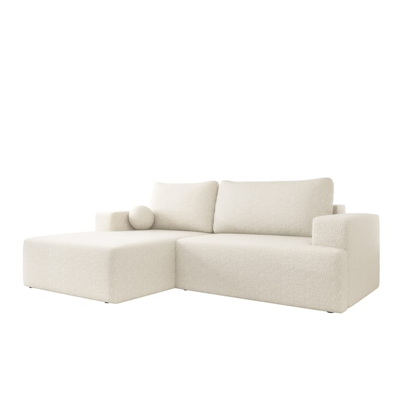 Deylor Bäddsoffa med Divan 3-sits - Vit - Möbler - Soffa - Bäddsoffa