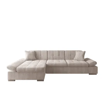 Djerra 3-sits Bäddsoffa med divan och förvaring