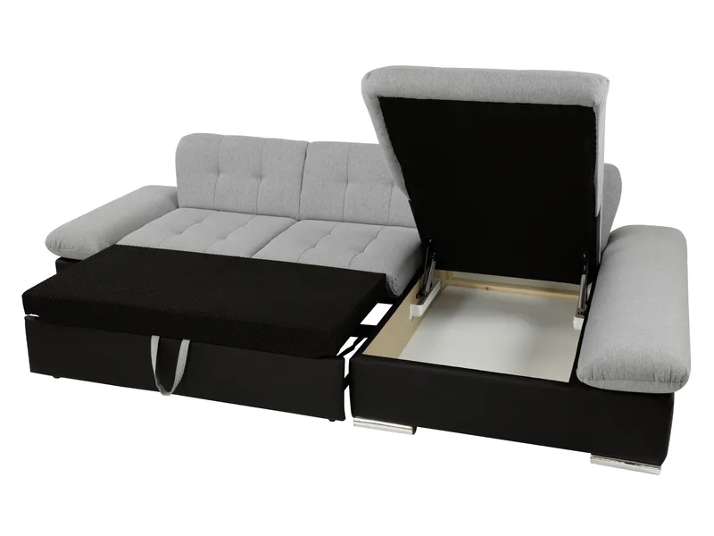 Djerra 3-sits Bäddsoffa med divan och förvaring - Möbler - Soffa - Bäddsoffa