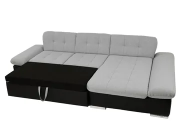 Djerra 3-sits Bäddsoffa med divan och förvaring - Möbler - Soffa - Bäddsoffa