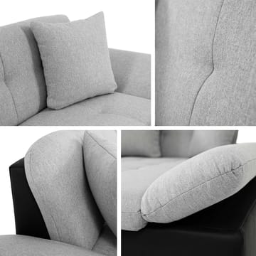 Djerra 4-sits Bäddsoffa med Schsälong Höger - Ljusbeige - Möbler - Soffa - Bäddsoffa