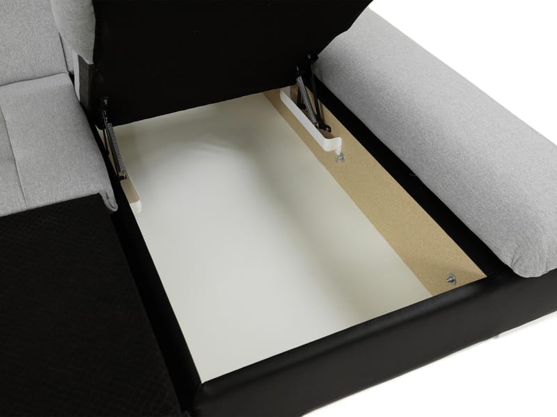 Djerra Bäddsoffa med Divan 3-sits - Brun - Möbler - Soffa - Bäddsoffa