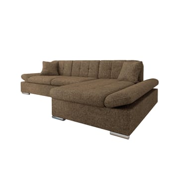 Djerra Bäddsoffa med Divan 3-sits - Brun - Möbler - Soffa - Bäddsoffa