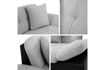 Djerra Bäddsoffa med Divan 3-sits - Gul - Möbler - Soffa - Bäddsoffa