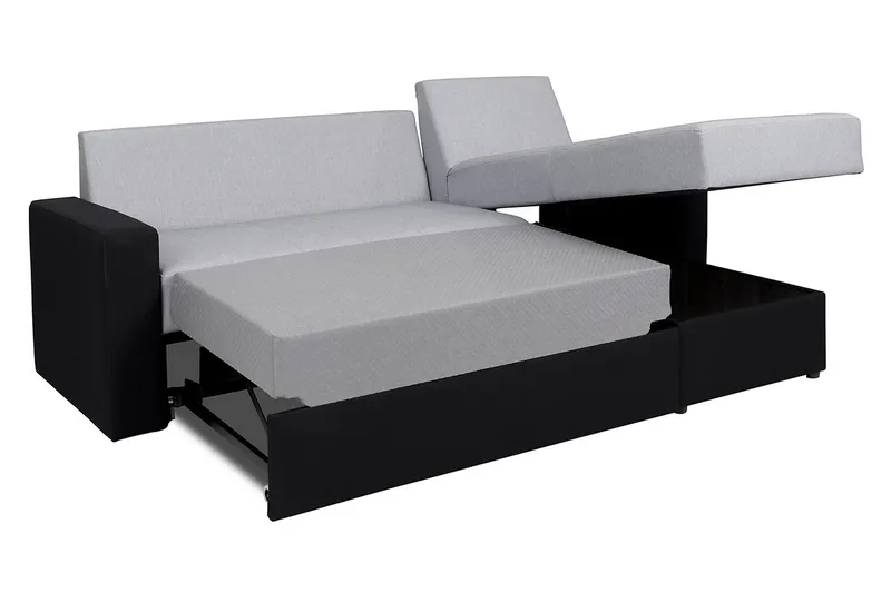 Domino Divanbäddsoffa 234x156x82 cm - Blå/Grå - Möbler - Soffa - Bäddsoffa