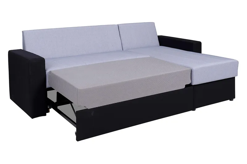 Domino Divanbäddsoffa 234x156x82 cm - Blå/Grå - Möbler - Soffa - Bäddsoffa