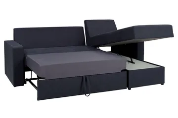 Domino Hörnsoffa - Grå - Möbler - Soffa - Bäddsoffa