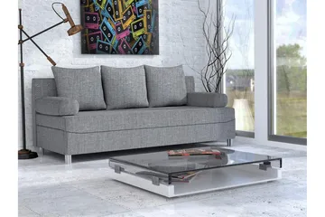 Dover Bäddsoffa 192x80x80 cm - Grå - Möbler - Soffa - Bäddsoffa