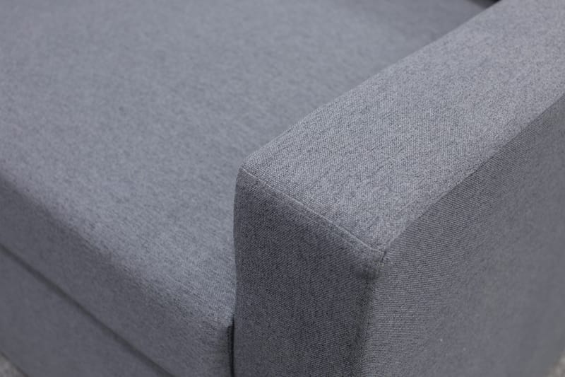 Dream hörnsoffa med bäddfunktion och förvaring - Mörkgrå - Mörkgrå - Möbler - Soffa - Bäddsoffa