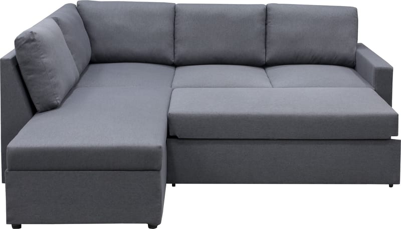 Dream hörnsoffa med bäddfunktion och förvaring - Mörkgrå - Mörkgrå - Möbler - Soffa - Bäddsoffa