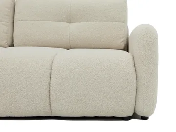 Durven 3-sits Bäddsoffa 160x200 cm med Förvaring i Bouclé - Beige - Möbler - Soffa - Bäddsoffa