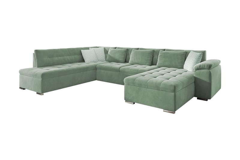 Dynir 4-sits Bäddsoffa - Grön - Möbler - Soffa - Bäddsoffa