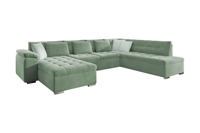 Dynir 4-sits Bäddsoffa - Grön - Möbler - Soffa - Bäddsoffa