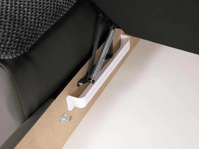 Dynir 5-sits Vänstervänd U-formad Bäddsoffa 125x290 cm med Förvaring i Tyg - Blå - Möbler - Soffa - Bäddsoffa