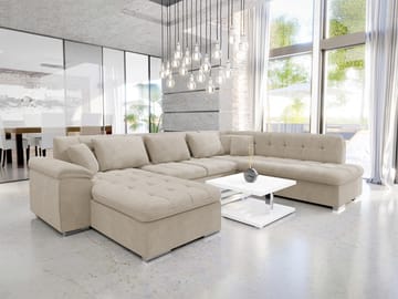 Dynir 6-sits U-Suffa Divan Vänster - Möbler - Soffa - Bäddsoffa