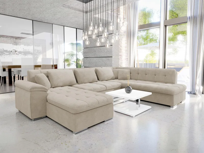 Dynir 6-sits U-Suffa Divan Vänster - Möbler - Soffa - Bäddsoffa