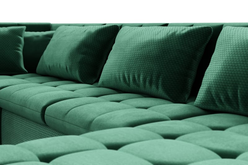 Dynir Bäddsoffa Divan Höger - Mörkgrön - Möbler - Soffa - Bäddsoffa