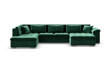 Dynir Bäddsoffa Divan Höger - Mörkgrön - Möbler - Soffa - Bäddsoffa