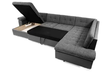 Dynir Bäddsoffa Divan Höger - Mörkgrön - Möbler - Soffa - Bäddsoffa