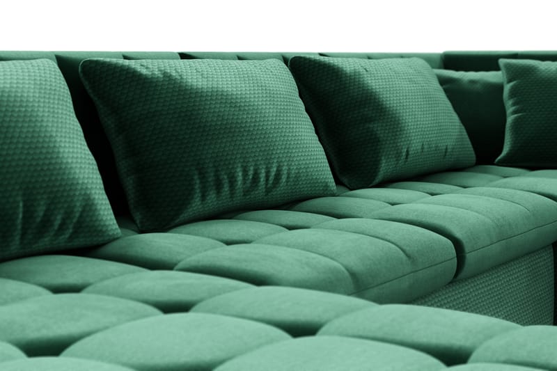 Dynir Bäddsoffa Divan Vänster - Mörkgrön - Möbler - Soffa - Bäddsoffa