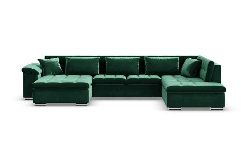 Dynir Bäddsoffa Divan Vänster - Mörkgrön - Möbler - Soffa - Bäddsoffa
