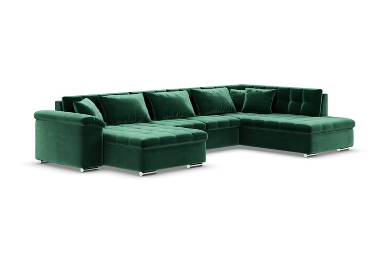 Dynir Bäddsoffa Divan Vänster - Mörkgrön - Möbler - Soffa - Bäddsoffa