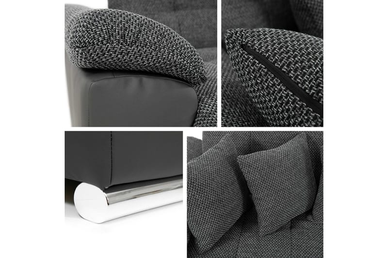 Dynir Bäddsoffa m. Divan och Schäslong 5-sits - Grön - Möbler - Soffa - Bäddsoffa