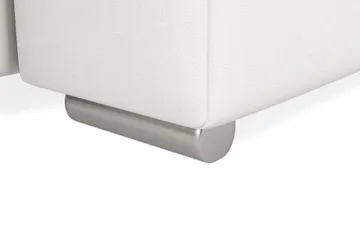 Dynir Hörnbäddsoffa Divan med Förvaring Höger - Vit/Ljusgrå - Möbler - Soffa - Bäddsoffa