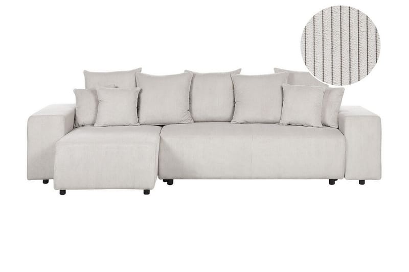 Dysis Hörnbäddsoffa 3-sits - Beige/Svart - Möbler - Soffa - Bäddsoffa