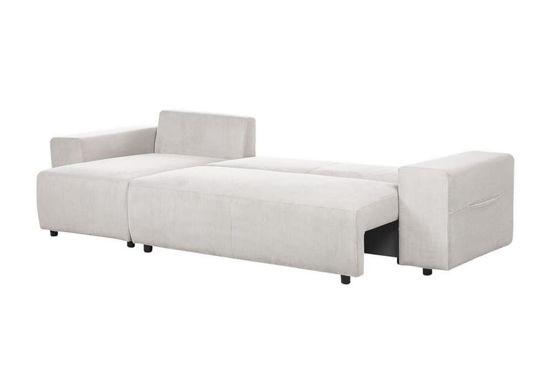 Dysis Hörnbäddsoffa 3-sits - Beige/Svart - Möbler - Soffa - Bäddsoffa