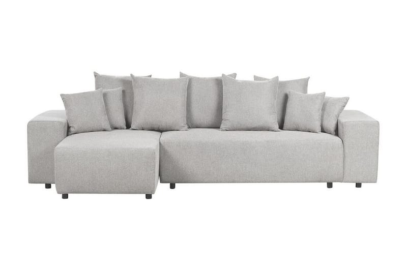 Dysis Hörnbäddsoffa 3-sits, Grå/Svart