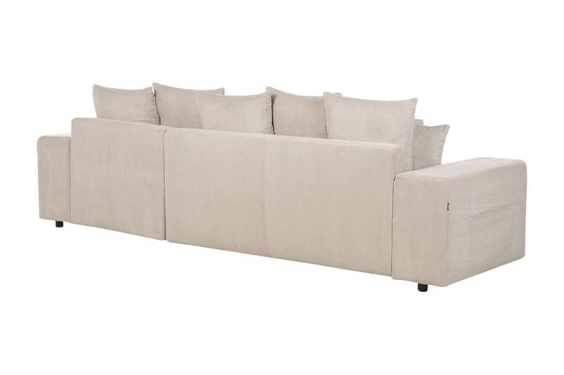 Dysis Hörnbäddsoffa 3-sits - Taupe/Svart - Möbler - Soffa - Bäddsoffa