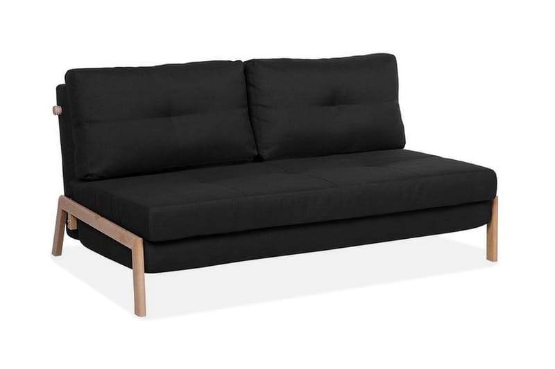 Edland Bäddsoffa 152 cm - Svart - Möbler - Soffa - Bäddsoffa