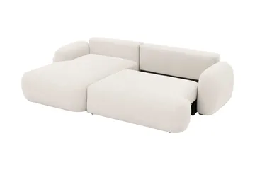 Efrem Bäddsoffa med Divan 3-sits i Bouclé - Mörkgrå - Möbler - Soffa - Bäddsoffa
