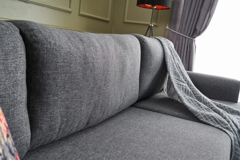 Efsunlu U-bäddsoffa - Antracit/Svart - Möbler - Soffa - Bäddsoffa