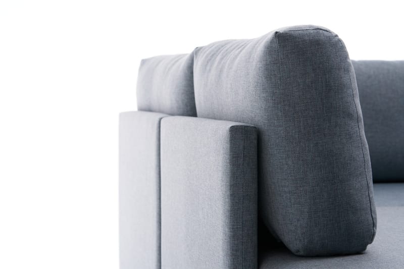 Efsunlu U-bäddsoffa - Blå/Svart - Möbler - Soffa - Bäddsoffa