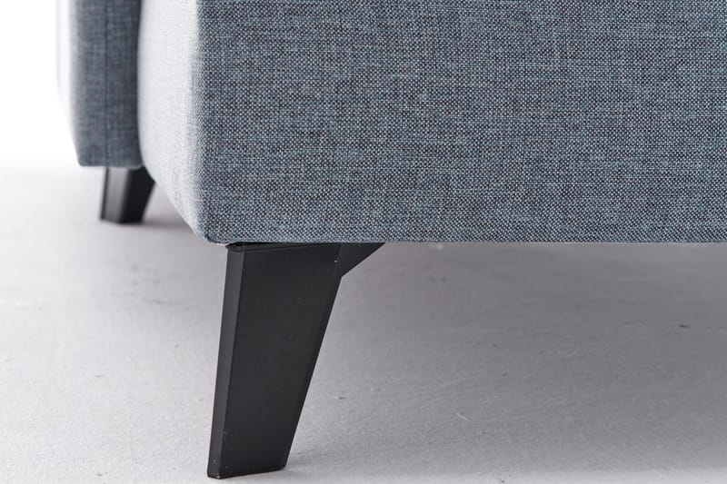 Efsunlu U-bäddsoffa - Blå/Svart - Möbler - Soffa - Bäddsoffa