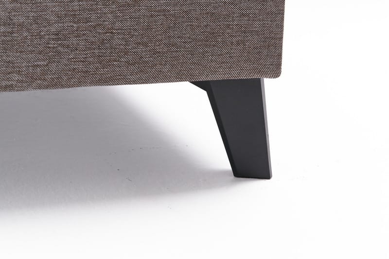 Efsunlu U-bäddsoffa - Brun/Svart - Möbler - Soffa - Bäddsoffa