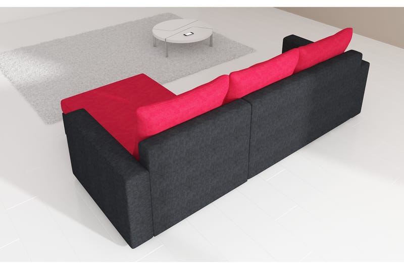 Eguino Bäddsoffa - Grå/Svart - Möbler - Soffa - Bäddsoffa
