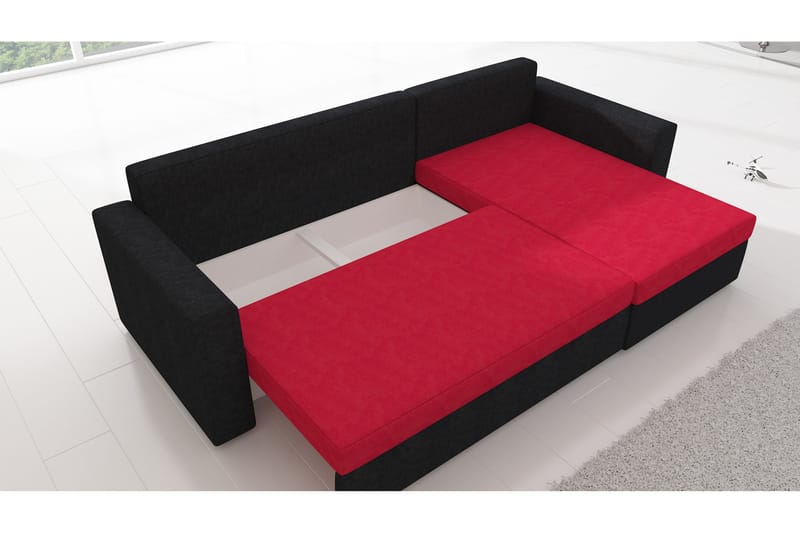 Eguino Bäddsoffa - Svart - Möbler - Soffa - Bäddsoffa