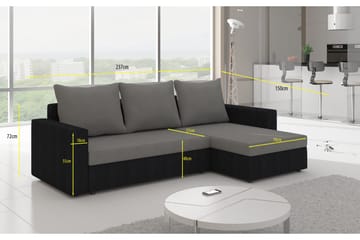 Eguino Bäddsoffa - Svart - Möbler - Soffa - Bäddsoffa