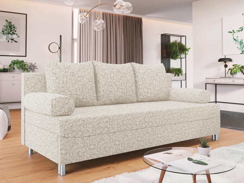 Eifion 3-sits Bäddsoffa - beige - Möbler - Soffa - Bäddsoffa
