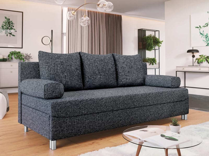 Eifion 3-sits Bäddsoffa - grå - Möbler - Soffa - Bäddsoffa