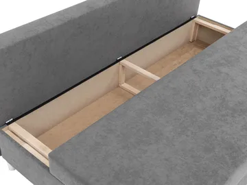 Eifion 3-sits Bäddsoffa - ljusgrå - Möbler - Soffa - Bäddsoffa