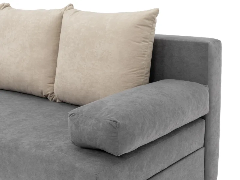 Eifion 3-sits Bäddsoffa med fotpall och förvaring - Möbler - Soffa - Bäddsoffa