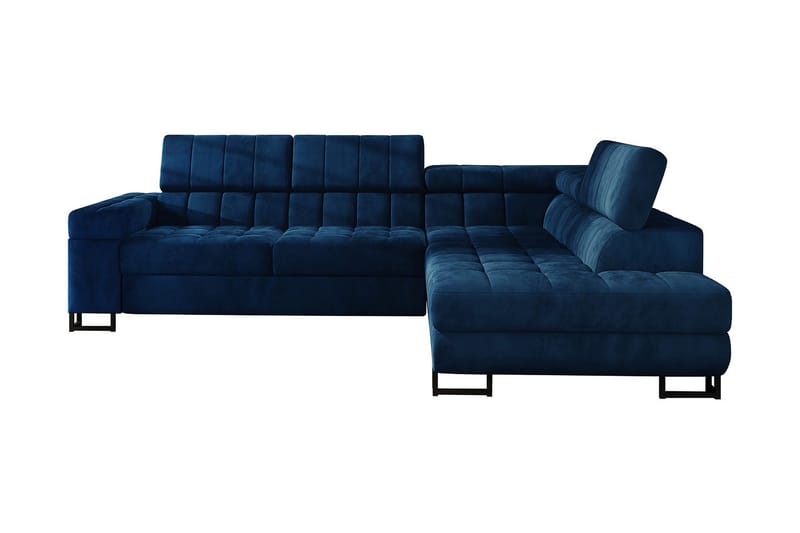 Elkind Hörnsoffa - Mörkblå - Möbler - Soffa - Bäddsoffa