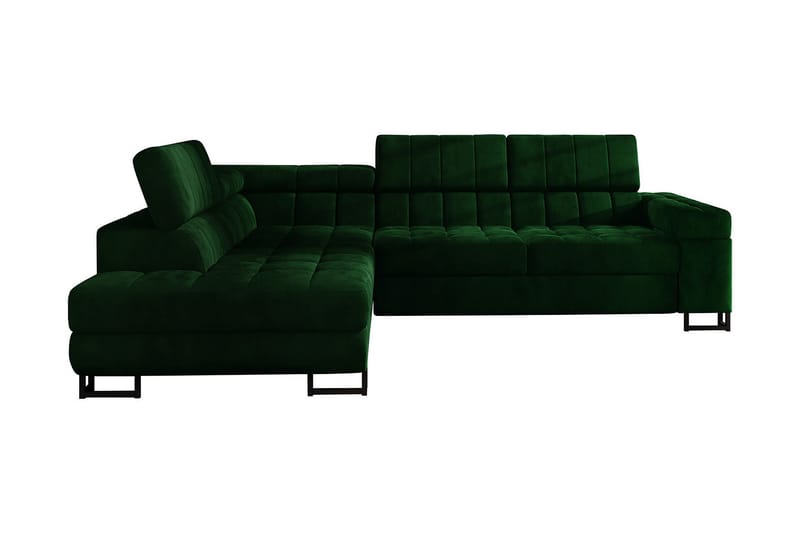 Elkind Hörnsoffa - Mörkgrön - Möbler - Soffa - Bäddsoffa
