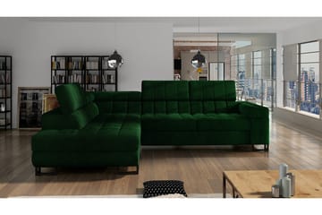 Elkind Hörnsoffa - Mörkgrön - Möbler - Soffa - Bäddsoffa