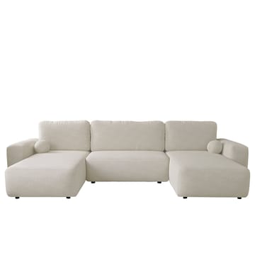 Elvior 5-sits U-formad bäddsoffa med dubbeldivan